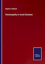 Homoeopathy in Acute Diseases