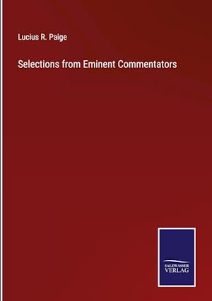 Selections from Eminent Commentators