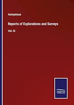 Reports of Explorations and Surveys