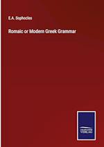 Romaic or Modern Greek Grammar