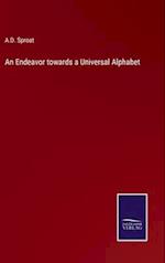 An Endeavor towards a Universal Alphabet