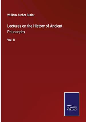 Lectures on the History of Ancient Philosophy