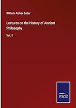 Lectures on the History of Ancient Philosophy