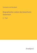 Biographisches Lexikon des Kaiserthums Oesterreich