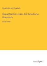 Biographisches Lexikon des Kaiserthums Oesterreich