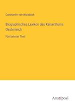 Biographisches Lexikon des Kaiserthums Oesterreich