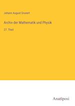 Archiv der Mathematik und Physik