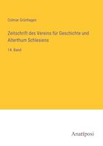 Zeitschrift des Vereins für Geschichte und Alterthum Schlesiens