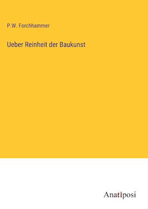 Ueber Reinheit der Baukunst