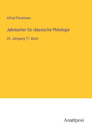 Jahrbücher für classische Philologie