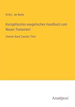 Kurzgefasstes exegetisches Handbuch zum Neuen Testament