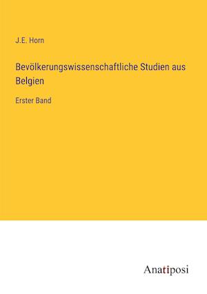 Bevölkerungswissenschaftliche Studien aus Belgien