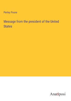 Message from the president of the United States
