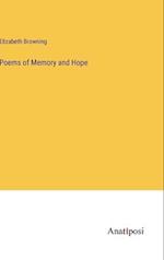 Poems of Memory and Hope