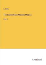The Hahnemann Materia Medica