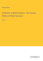 Collection of British Authors. The Poetical Works of Alfred Tennyson