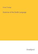 Grammar of the Sindhi Language