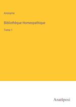 Bibliothèque Homeopathique