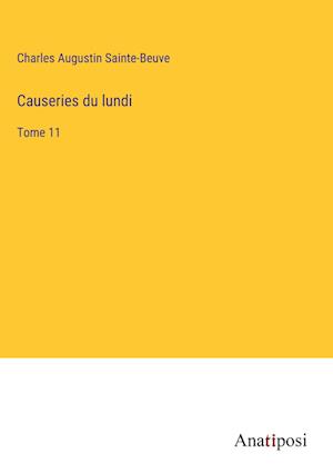 Causeries du lundi