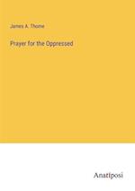 Prayer for the Oppressed