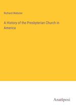 A History of the Presbyterian Church in America