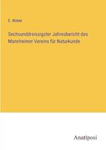 Sechsunddreissigster Jahresbericht des Mannheimer Vereins für Naturkunde