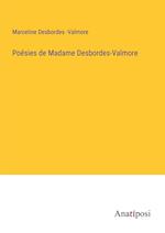 Poésies de Madame Desbordes-Valmore