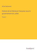 Histoire de la littérature française sous le gouvernement de Juillet