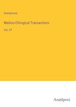 Medico-Chirugical Transactions