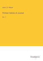 Thirteen Satires of Juvenal