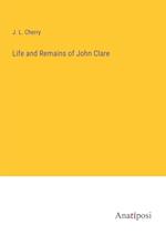 Life and Remains of John Clare