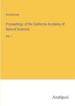 Proceedings of the California Academy of Natural Sciences
