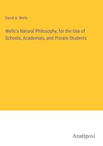 Wells's Natural Philosophy; for the Use of Schools, Academies, and Private Students