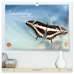Schmetterlinge - ein Traum in Pastell (hochwertiger Premium Wandkalender 2024 DIN A2 quer), Kunstdruck in Hochglanz