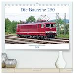 Die Baureihe 250 - Reichsbahnlok in DB-Diensten (hochwertiger Premium Wandkalender 2024 DIN A2 quer), Kunstdruck in Hochglanz