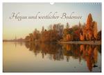 Hegau und westlicher Bodensee (Wandkalender 2024 DIN A3 quer), CALVENDO Monatskalender