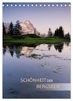 Schönheit der Bergseen (Tischkalender 2024 DIN A5 hoch), CALVENDO Monatskalender
