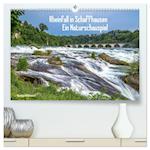 Rheinfall in Schaffhausen - Ein Naturschauspiel (hochwertiger Premium Wandkalender 2024 DIN A2 quer), Kunstdruck in Hochglanz