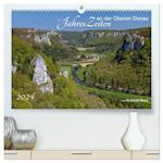 JahresZeiten an der Oberen Donau (hochwertiger Premium Wandkalender 2024 DIN A2 quer), Kunstdruck in Hochglanz