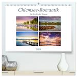 Chiemsee-Romantik (hochwertiger Premium Wandkalender 2024 DIN A2 quer), Kunstdruck in Hochglanz