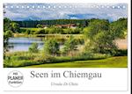 Seen im Chiemgau (Tischkalender 2024 DIN A5 quer), CALVENDO Monatskalender