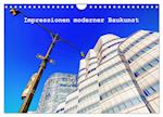 Impressionen moderner Baukunst (Wandkalender 2024 DIN A4 quer), CALVENDO Monatskalender