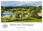 Seen im Chiemgau (Wandkalender 2024 DIN A3 quer), CALVENDO Monatskalender