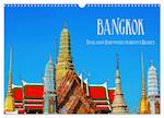 Bangkok - Thailands Hauptstadt in bunten Bildern (Wandkalender 2024 DIN A3 quer), CALVENDO Monatskalender