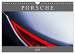 Porsche - pure Leidenschaft (Wandkalender 2024 DIN A4 quer), CALVENDO Monatskalender