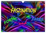 Faszination Form und Farbe (Wandkalender 2024 DIN A4 quer), CALVENDO Monatskalender