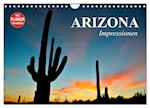 Arizona. Impressionen (Wandkalender 2024 DIN A4 quer), CALVENDO Monatskalender