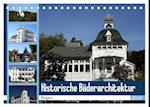 Historische Bäderarchitektur Rügen (Tischkalender 2024 DIN A5 quer), CALVENDO Monatskalender