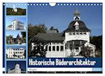 Historische Bäderarchitektur Rügen (Wandkalender 2024 DIN A4 quer), CALVENDO Monatskalender