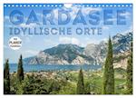 GARDASEE Idyllische Orte (Wandkalender 2024 DIN A4 quer), CALVENDO Monatskalender
